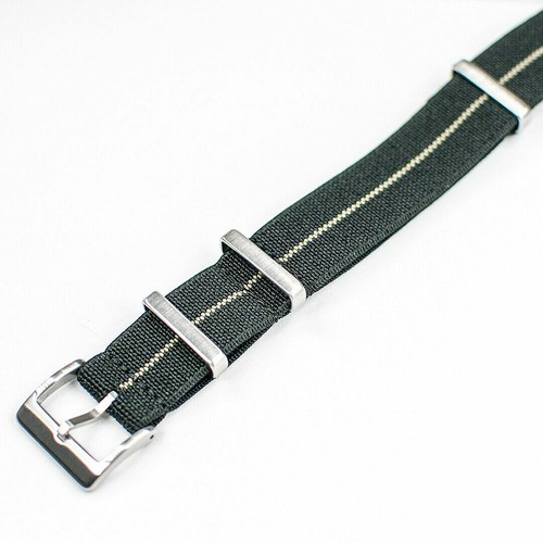 Correa elástica de reloj paracaídas correa nailon marino nacional repuesto a rayas sin montar o nueva - Imagen 115 de 252