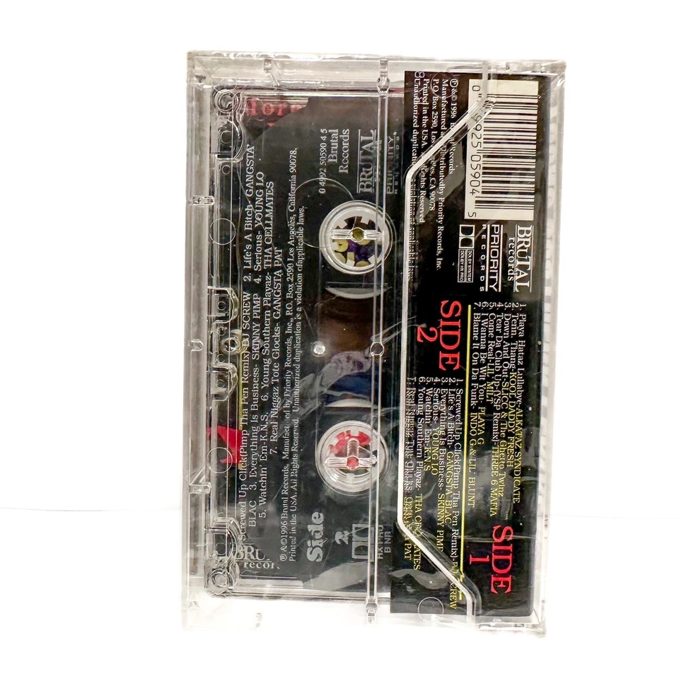 Sealed Young Southern Playaz Vol. 1 (Cassette 1996) Three Six Mafia RARE!! - Image 2 of 3