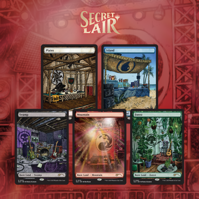 Magic The Gathering MTG Secret Lair x KEXP: Where the Music