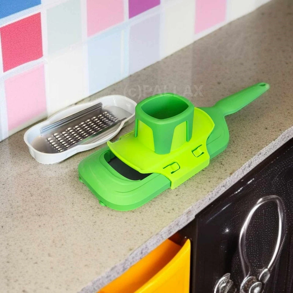 TUPPERWARE D182 TUPPER© PROFI-REIBE REIBE GRÜN - Bild 2 von 2