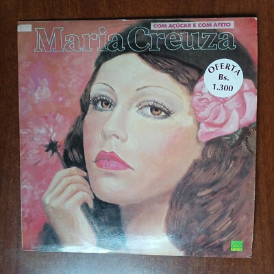 Maria Creuza   Com Acucar E Com Afeto [1989] Vinyl LP Bossa Nova MPB RCA Victor