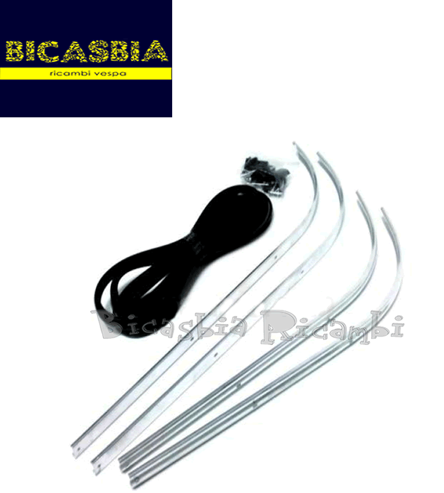 0004 Footrest Strips With Supports Vespa PK 50 125 S XL FL2 HP