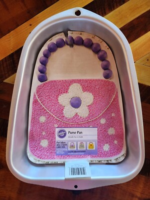 Wilton Purse Cake Pan 2007 Used once