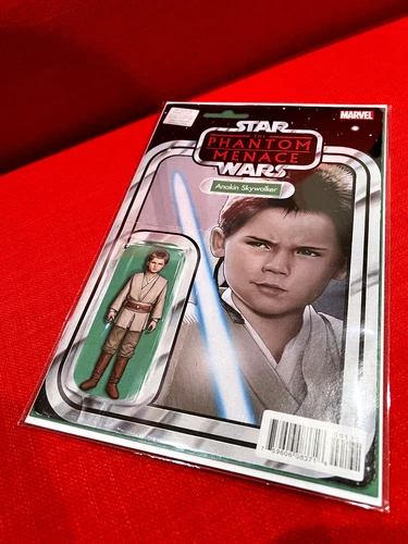 STAR WARS OBI-WAN & ANAKIN #1 ACTION FIGURE VARIANT COVER JOHN TYLER CHRISTOPHER
