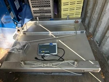 sartorius model ifs4-1000nl-l stainless steel floor scale