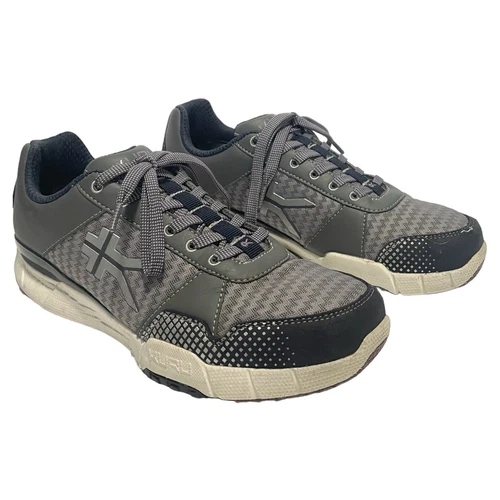 Kuru Quantum Womens Mesh Running Shoes Gray Purple Sneakers Sz 10