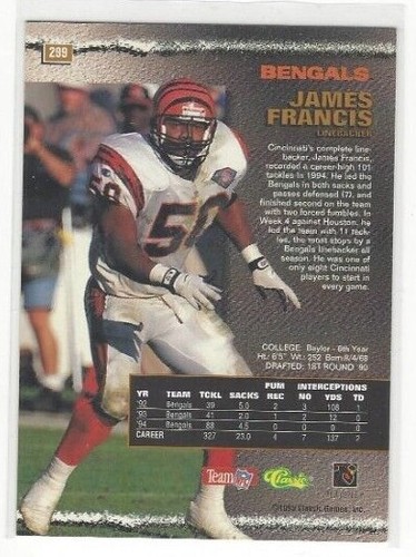 1995 CLASSIC PRO LINE FOOTBALL PRINTERS PROOF INSERT SINGLES /400 - Bild 6 von 12