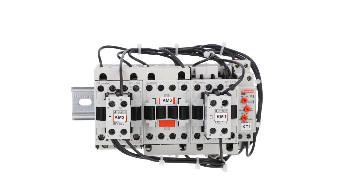 Star-delta starter 28A 15kW at 400VAC, 230VAC control BFA01870230 /T2UK