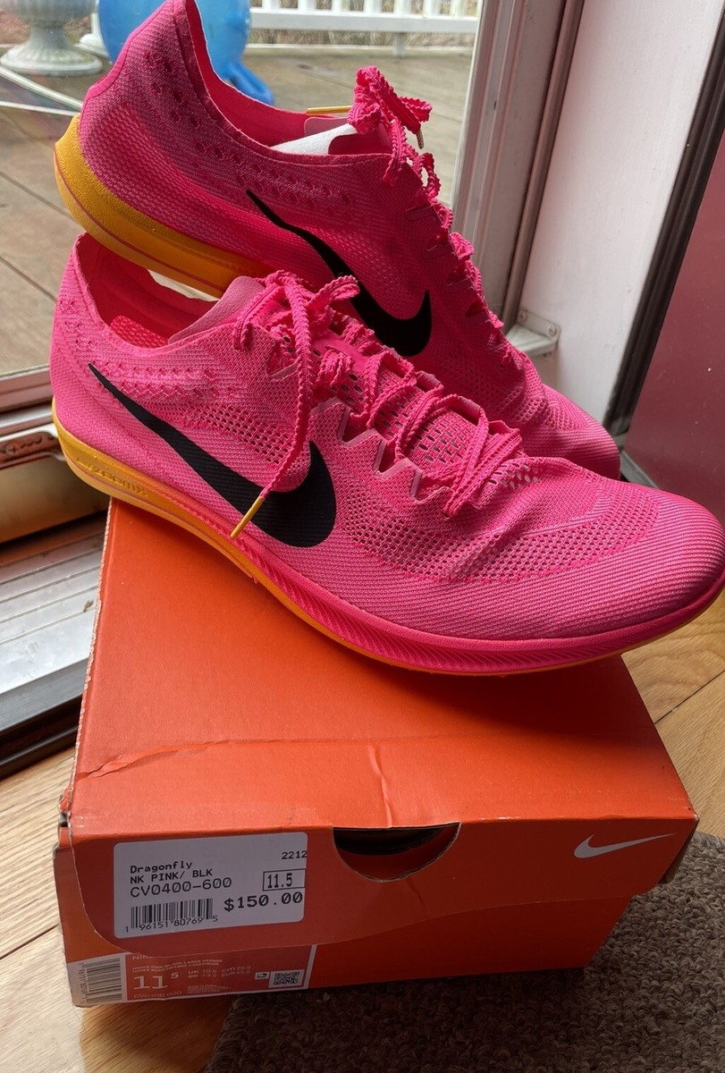 Nike ZoomX Dragonfly 11.5 US ピンク Nike ZoomX Dragonfly Track & Field Spikes Hyper Pink Limited