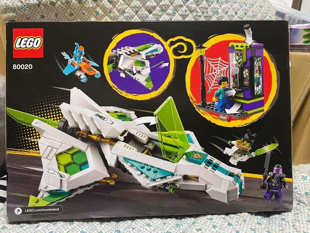 LEGO Monkie Kid White Dragon Horse Jet 80020 -Brand New, Unopened