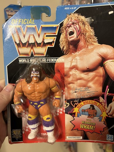 WWF Hasbro Ultimate Warrior Carded...