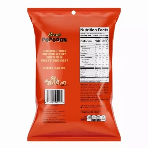 Hershey's Reese's Popcorn 2.25 oz (Pack of 12) - Picture 4 of 5