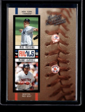 2005 Donruss Leather & Lumber Rivals Mike Mussina Manny Ramirez /2000
