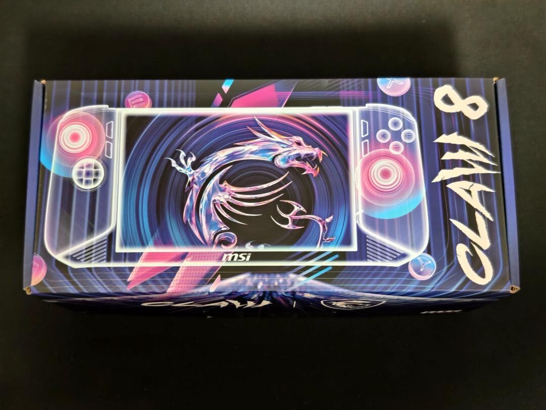 MSI Claw 8 AI A2VM Memory 32G. Storage 1TB Core Ultra 7 Japan NEW