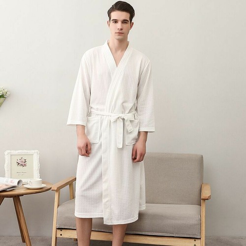 waffle effect dressing gown