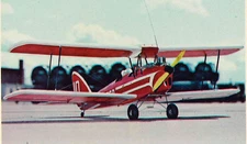   DeHavilland Tiger Moth Biplane   Scale RC Model Airplane Printed Plans   
