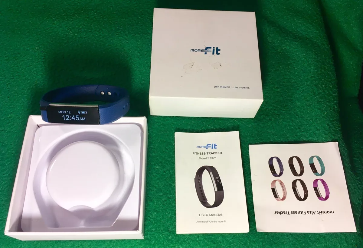 moreFit Fitness Tracker Slim Touch Screen Activity Health Tracker