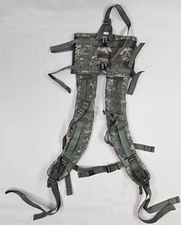 US Military MOLLE II Enhanced ACU Shoulder Straps w/QR Straps/Load Lifters GOOD