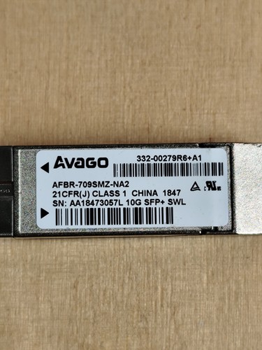 Avago 10G FC SFP+ Short Range Transceiver - AFBR-709SMZ-NA2 MMF LC Duplex - Bild 2 von 6