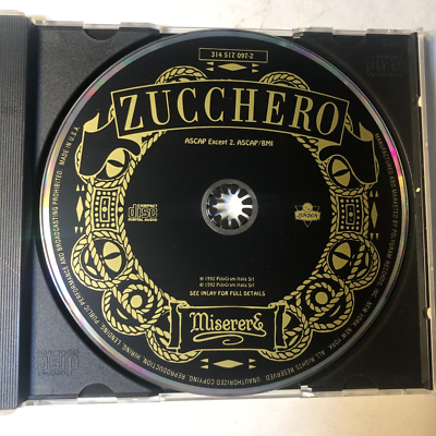 (未使用･未開封品)Zucchero Miserere Story [VHStape] [1993] Miserere - Album by Zucchero | Spotify