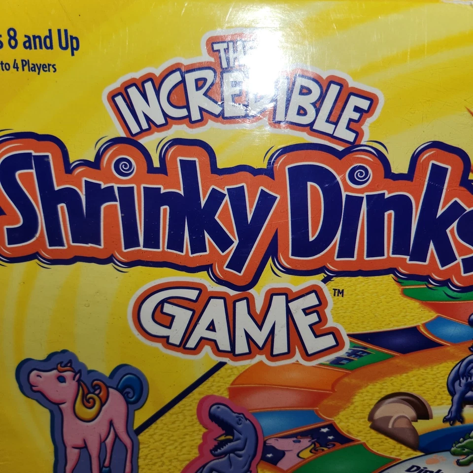 NEW 2002 The Incredible Shrinky Dinks Game Briarpatch Kids Family Board Game  - Image 2 of 4