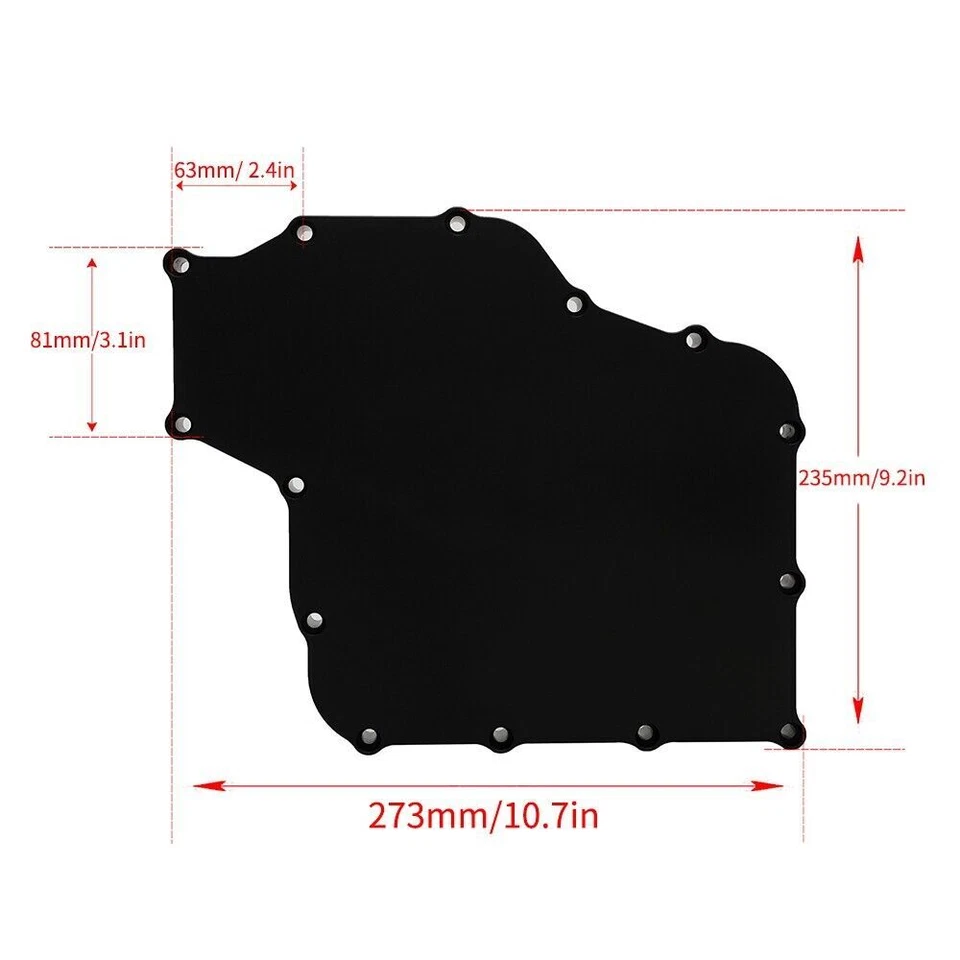 Black Oil Pan with Pick Up Low Profile For Suzuki GSXR 1300 Hayabusa 1999-2011 Foto 2 de 4