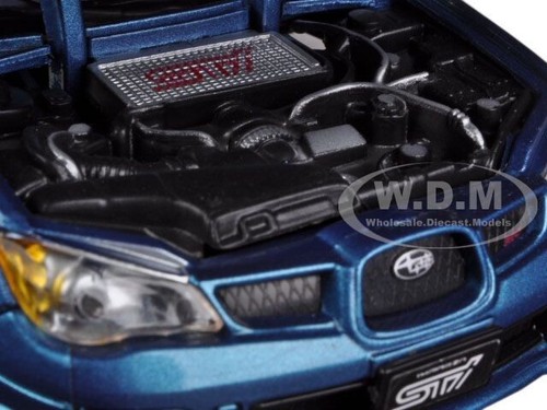 Part Off SUBARU IMPREZA WRX STI BLUE 1/24 DIECAST BY MOTORMAX 73330 - Bild 5 von 8