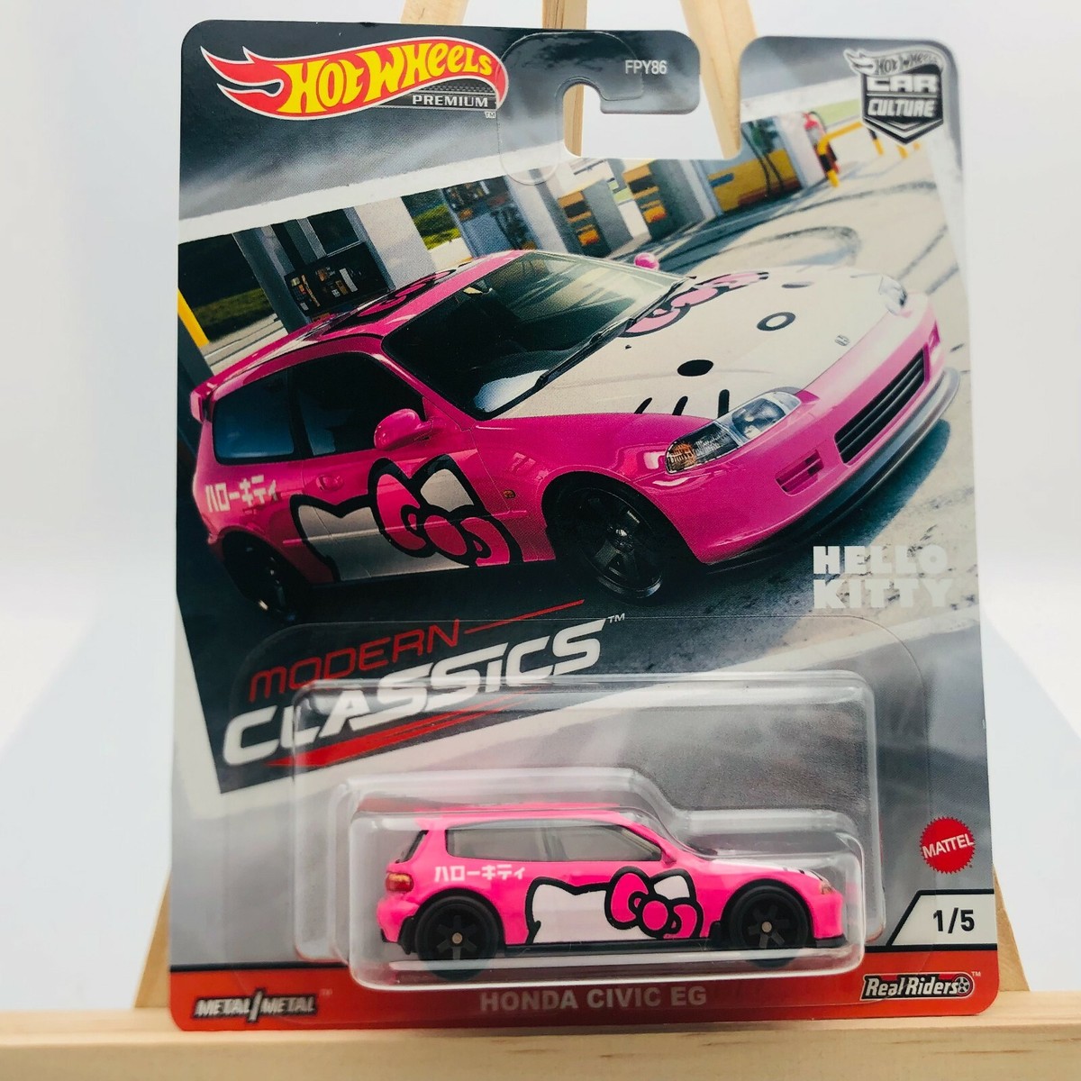 Hot Wheels Modern Classics Hello Kitty Honda Civic | eBay