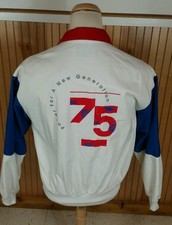 Vintage 80s 90s Cummins Diesel Trucks Trucker Color Block Jacket L CAT Retro USA