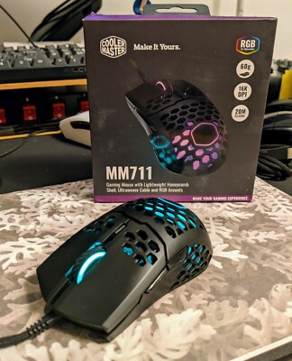 Cooler Master mm711 (60g|PMW3389) - Black