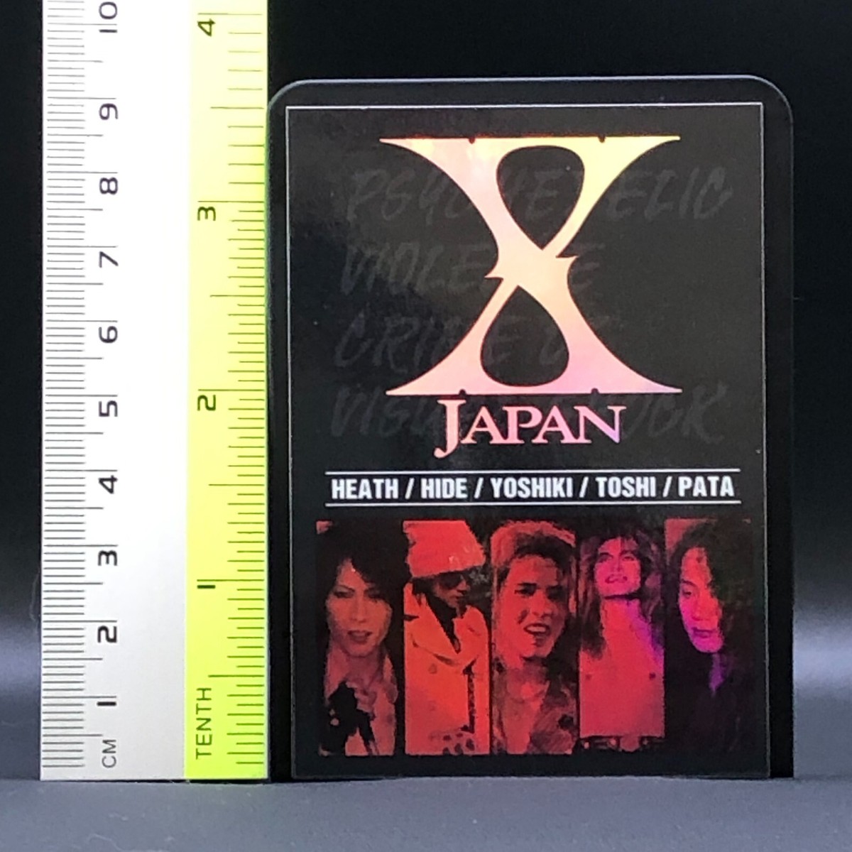 X JAPAN Card TCG Japanese PSYHEDELIC VIOLENCE CRIME OF