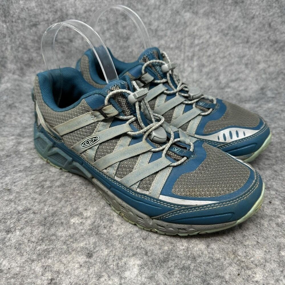 Scarpe da trekking KEEN Versatrail donna taglia 8 grigio blu sneakers sportive 1014596