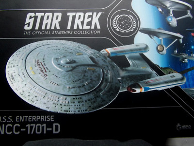 USS ENTERPRISE  NCC 1701-D XXL Box Set Star Trek NEU OVP EAGLEMOSS Galaxy Class