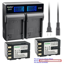 Kastar Battery LCD Rapid Charger for JVC V416 Polaroid PR-416L Duracell DRJ416