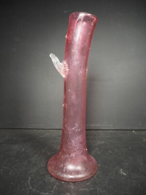 Vintage Glas Dorn Vase 24 cm