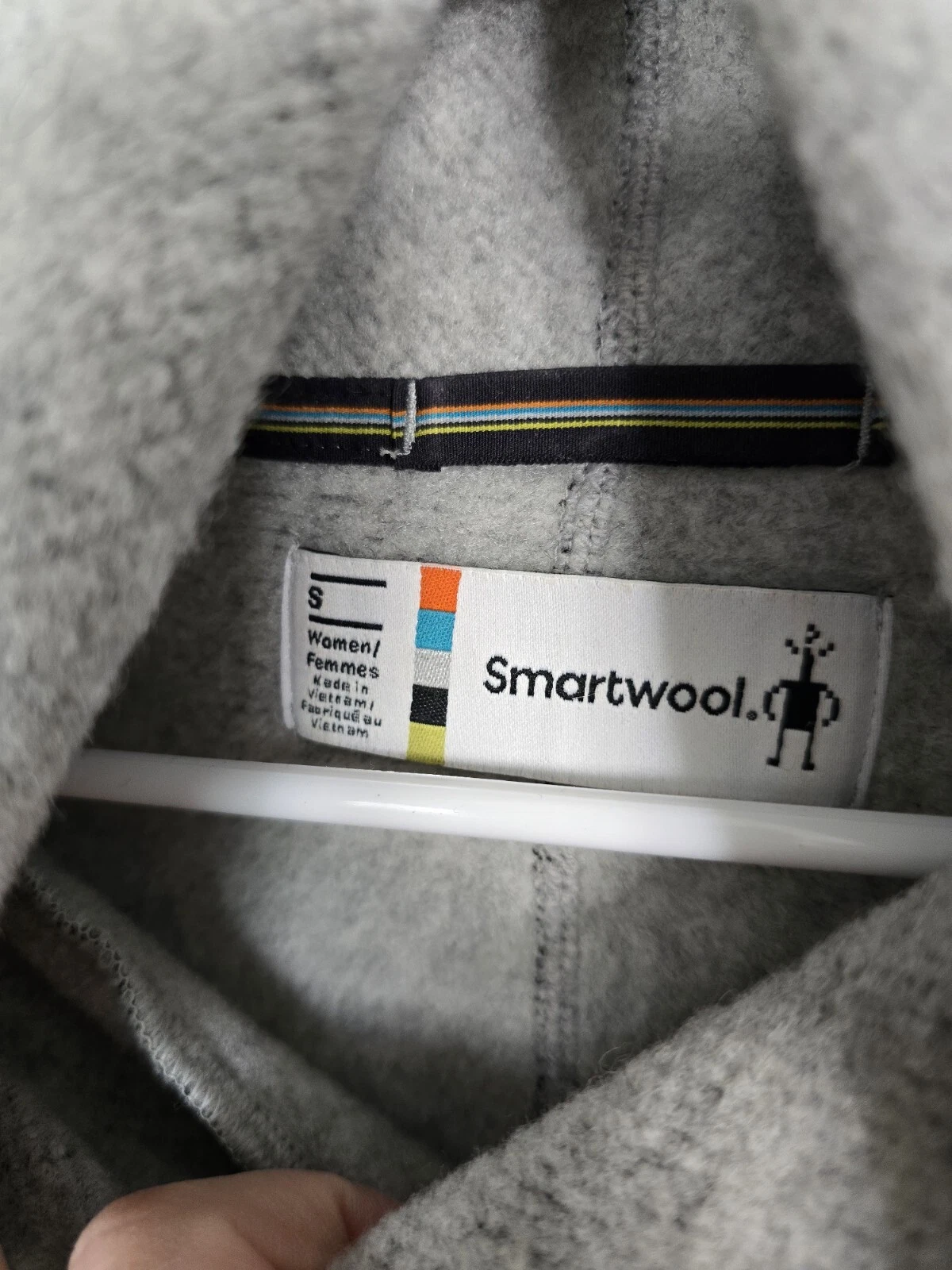smartwool hudson trail fleece cowl neck hoodie