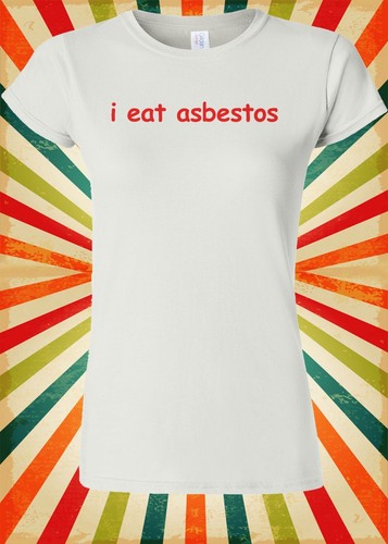 I Eat Asbest T-Shirt Meme Sarcastic Herren Damen Unisex Baseball T-Shirt Top 3126 - Bild 5 von 7