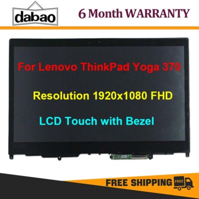 NEW For 13.3'' Lenovo Yoga 370 FHD LCD Touch Screen Assembly Display Digitizer