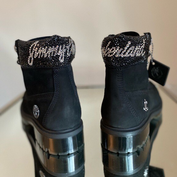 New JIMMY CHOO x Timberland Crystal Utility Boots $1,595 8 image 7