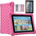 Adult & Kids Friendly Cover Case + Screen Protector For Amazon Fire HD 8" Tablet