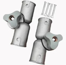 1 Pair Folding Chair Lift Bracket Umbrella Stand Armchair Converter Hardware - C