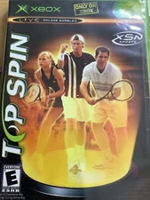 X-BOX Game - TOP SPIN - XSN Sports - Rated E - w/Manual!