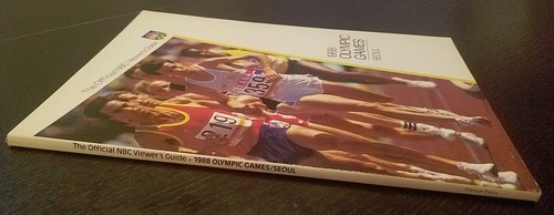 GUÍA OFICIAL DEL ESPECTADOR NBC DE LOS JUEGOS OLÍMPICOS DE SEÚL 1988 (Jordania, Louganis) - Imagen 3 de 9