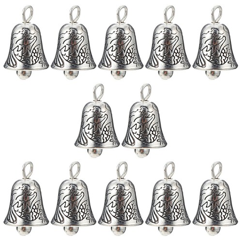 50 Pcs Bracelet Charms for Jewelry Making Bell Pendant Antique Bells eBay
