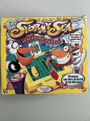 1997 Binary Arts Stormy Seas Brainteaser Puzzle Game 100% Complete Rare