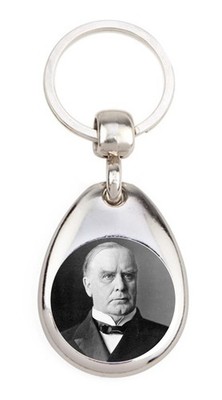 William McKinley - Schlüsselanhänger aus Metall