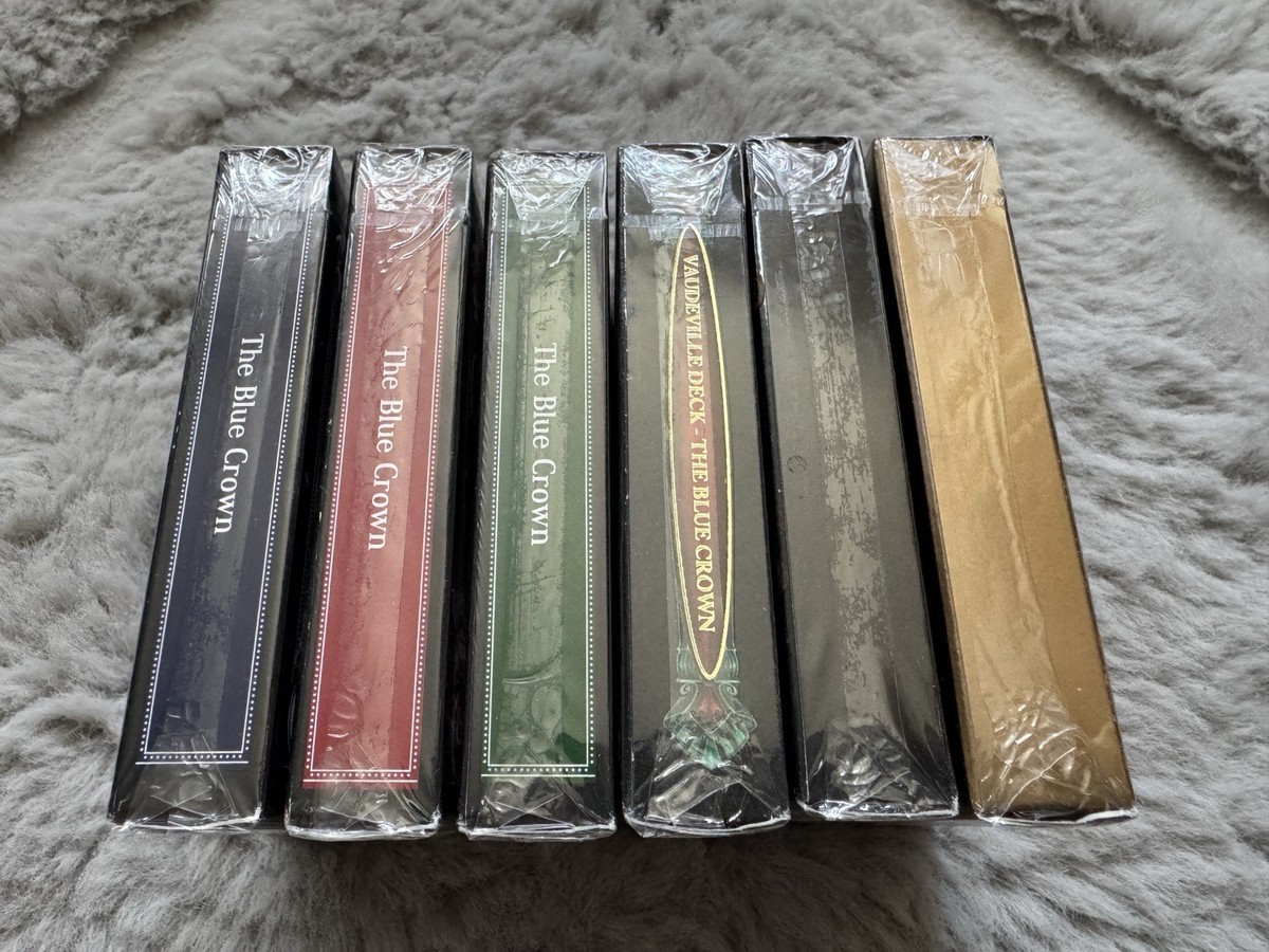 CROWN DECK luxury 3色 Crown Deck Set - with rare BLACK & GOLD CROWN decks | eBay