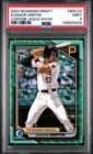 2024 Bowman Draft Konnor Griffin 1st Chrome Aqua Wave 20/125 PSA 9 MINT