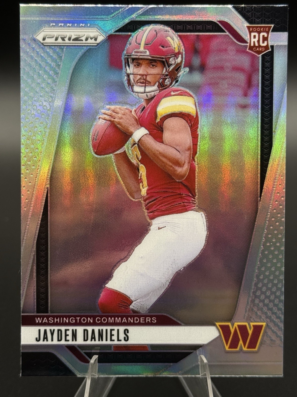 2024 Panini Prizm Rookies Jayden Daniels #347 Silver Prizm (RC)