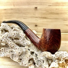 48g Sasieni 8-Dot Pat. No #’s “REGENT” Bent Billiard Estate Pipe *RESTORED*
